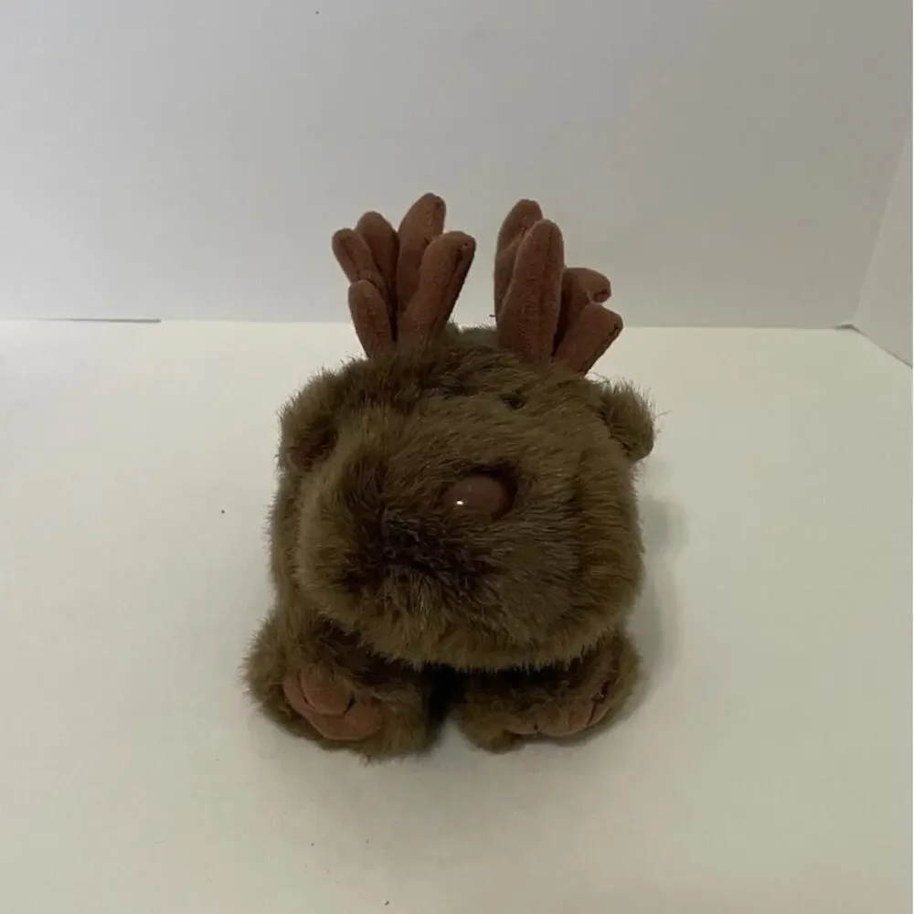 Vintage‎ 1994 Swibco Moose Puffkin Plush Pre-owned
